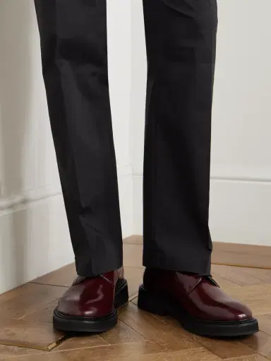 Vinny's Officer Polished-Leather Derby Shoes - Men | Thumbnail 2