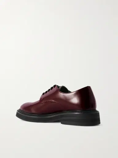 Vinny's Officer Polished-Leather Derby Shoes - Men | Thumbnail 4