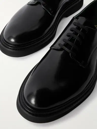 Vinny's Officer Polished-Leather Derby Shoes - Men | Thumbnail 5 Vinny's Officer Polished-Leather Derby Shoes - Men | Thumbnail 5