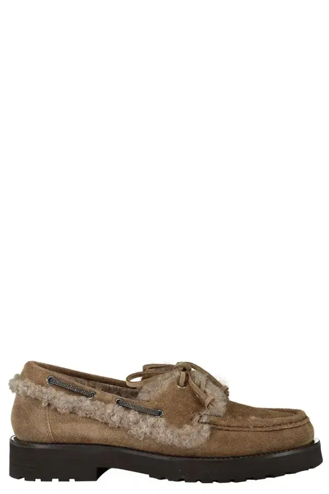 Brunello Cucinelli Fleece Loafer