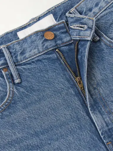 Mother Snacks! The Lemon Twist Mid-rise Wide-leg Jeans | Thumbnail 5