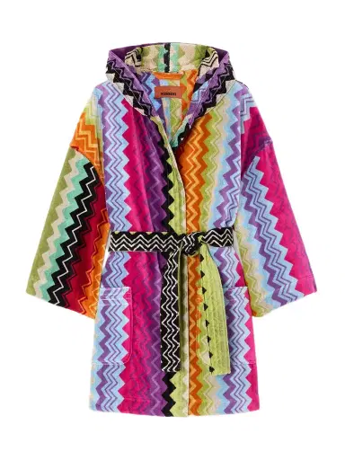 Missoni Home Giacomo Belted Striped Cotton-terry Robe | Thumbnail 1 Missoni Home Giacomo Belted Striped Cotton-terry Robe | Thumbnail 1