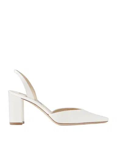 Danielle Frankel Juno Satin Slingback Pumps | Thumbnail 1 Danielle Frankel Juno Satin Slingback Pumps | Thumbnail 1