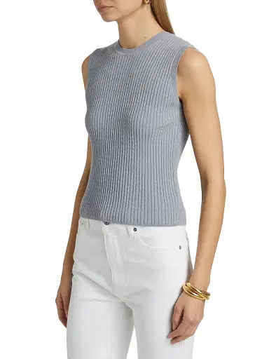 Frame Women's Cable-Knit Tank | Thumbnail 4 Frame Women's Cable-Knit Tank | Thumbnail 4