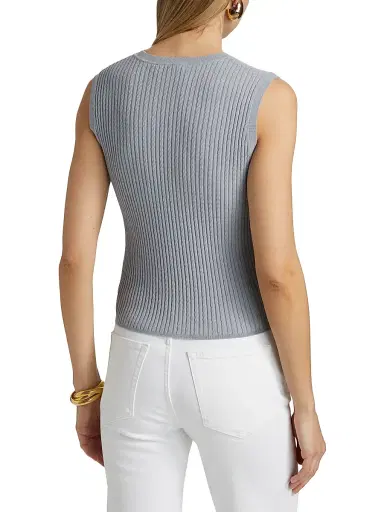 Frame Women's Cable-Knit Tank | Thumbnail 5 Frame Women's Cable-Knit Tank | Thumbnail 5
