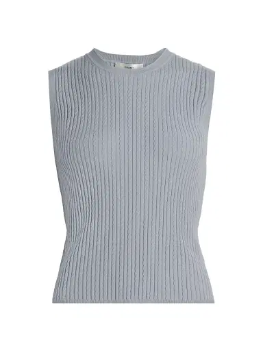 Frame Women's Cable-Knit Tank | Thumbnail 1 Frame Women's Cable-Knit Tank | Thumbnail 1