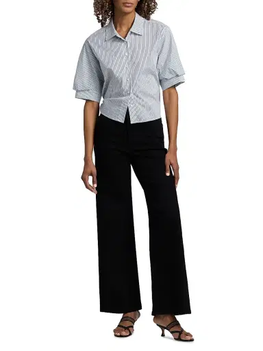 Frame Women's Le Slim Palazzo Jeans - Black - Size 34 | Thumbnail 2 Frame Women's Le Slim Palazzo Jeans - Black - Size 34 | Thumbnail 2