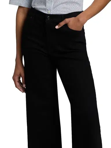 Frame Women's Le Slim Palazzo Jeans - Black - Size 34 | Thumbnail 6 Frame Women's Le Slim Palazzo Jeans - Black - Size 34 | Thumbnail 6