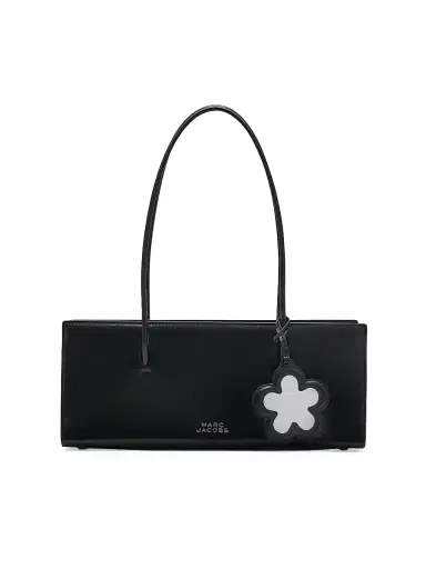 Marc Jacobs Women's The Glam Leather Mirror Satchel - Black | Thumbnail 1 Marc Jacobs Women's The Glam Leather Mirror Satchel - Black | Thumbnail 1