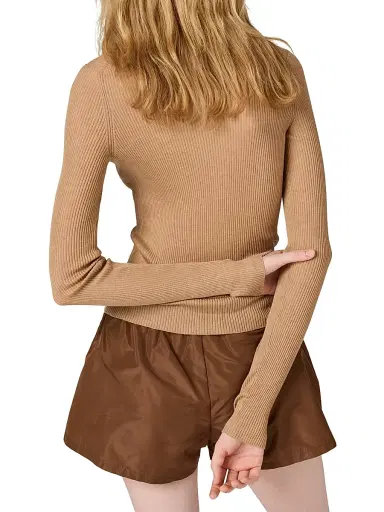 Miu Miu Women's Cashmere and Silk Sweater | Thumbnail 3 Miu Miu Women's Cashmere and Silk Sweater | Thumbnail 3