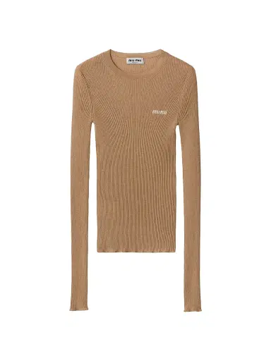 Miu Miu Women's Cashmere and Silk Sweater | Thumbnail 1 Miu Miu Women's Cashmere and Silk Sweater | Thumbnail 1