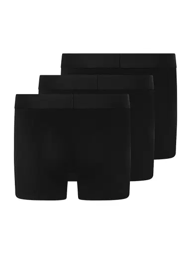 Versace Men's Logo Boxer Brief 3-Pack - Black | Thumbnail 2 Versace Men's Logo Boxer Brief 3-Pack - Black | Thumbnail 2