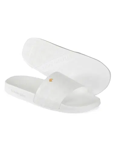 Stefano Ricci Men's Crocodile Leather Slides - White - Size 12 | Thumbnail 3