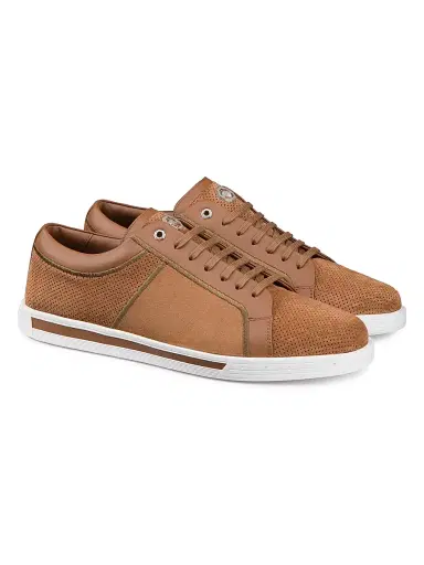 Stefano Ricci Men's Suede Sneakers - Marrone Petra | Thumbnail 2 Stefano Ricci Men's Suede Sneakers - Marrone Petra | Thumbnail 2