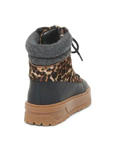 Pollini Women's Ice Cracker Printed Calf-Hair Platform Ankle Boots - Leopard Black Wood - Size 11 | Thumbnail 3 Pollini Women's Ice Cracker Printed Calf-Hair Platform Ankle Boots - Leopard Black Wood - Size 11 | Thumbnail 3