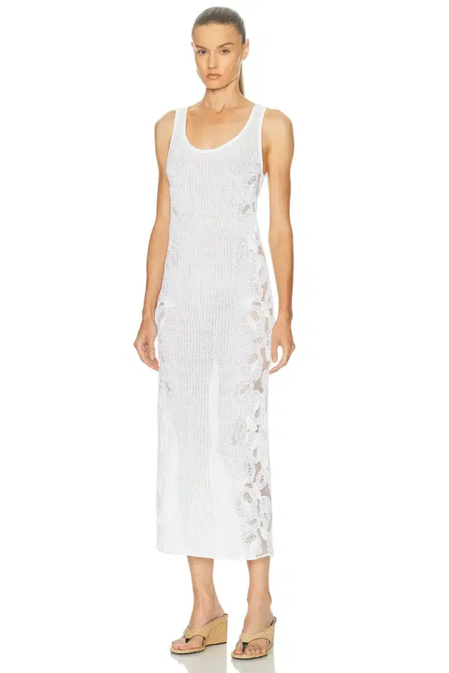 ALAÏA Lace Tank Dress