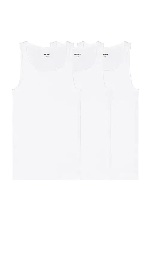 Cotton Rib Tank 3-Pack