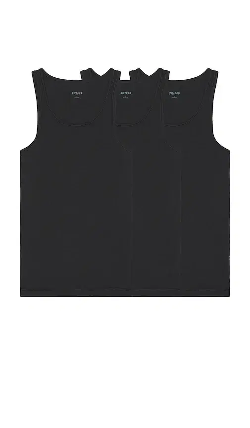Cotton Rib Tank 3-Pack