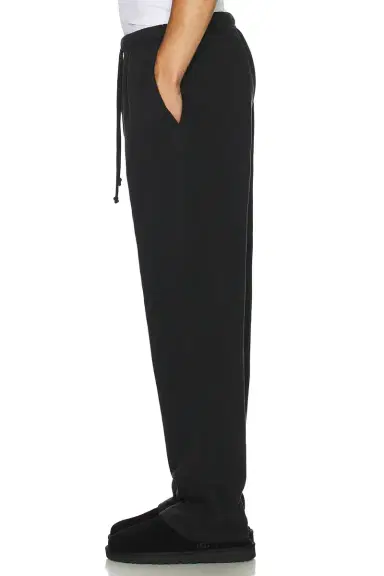 Skims Fleece Straight Leg Pant | Thumbnail 4
