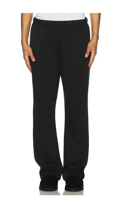 Fleece Straight Leg Pant