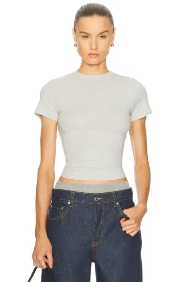 Skims Cotton Jersey T-Shirt | Thumbnail 1