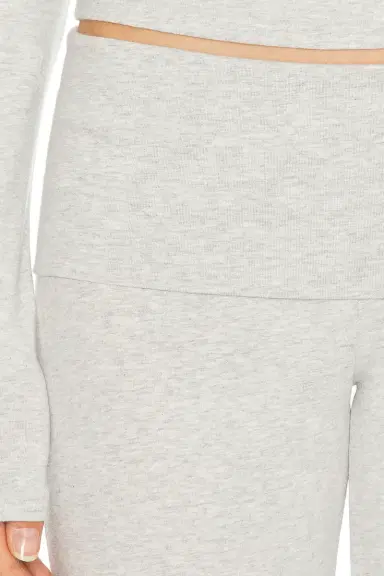 Skims Cotton Jersey Foldover Pant | Thumbnail 6