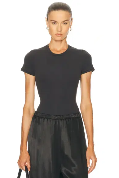 Skims Fits Everybody T-Shirt Bodysuit | Thumbnail 1