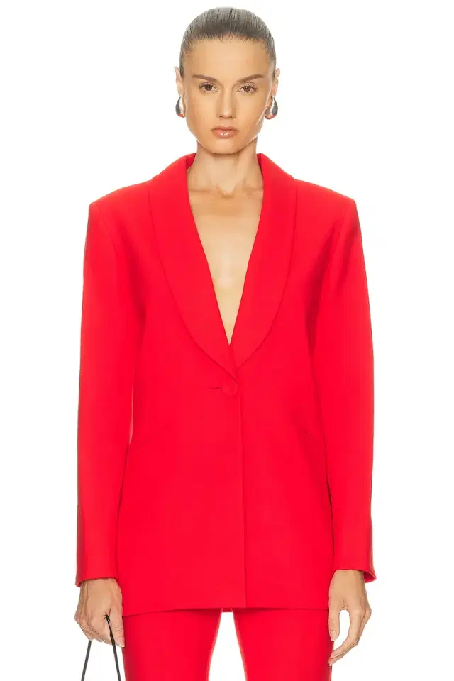 Carolina Herrera Single Breasted Blazer