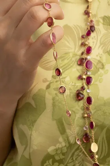 MARCO BICEGO Pink Tourmaline Necklace | Thumbnail 2