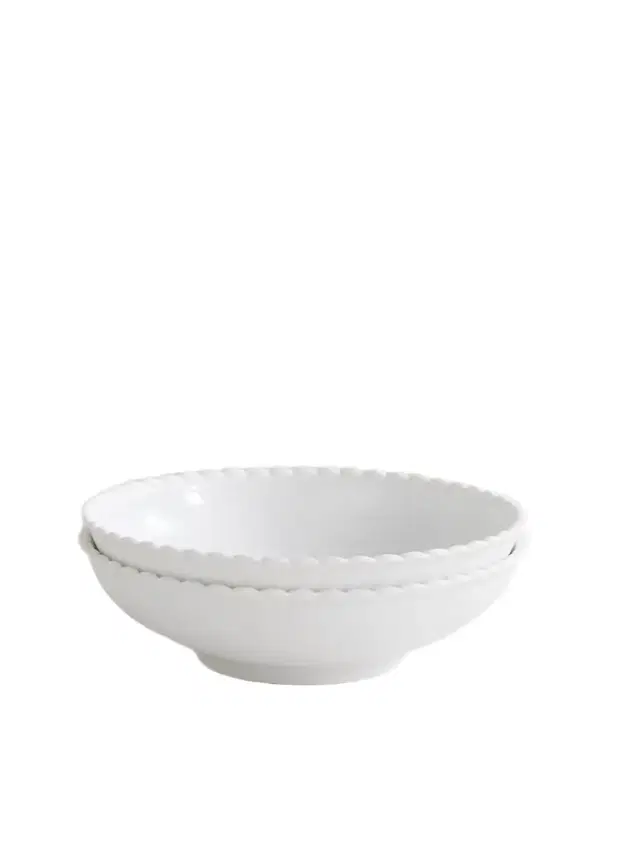 Babylone Porcelain Pasta Bowl