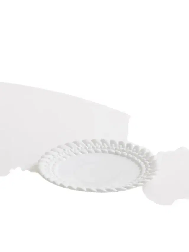 Christofle Babylone Porcelain Bread Plate