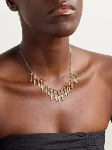 Jacquie Aiche Shaker 14-karat Gold Diamond Necklace | Thumbnail 2 Jacquie Aiche Shaker 14-karat Gold Diamond Necklace | Thumbnail 2
