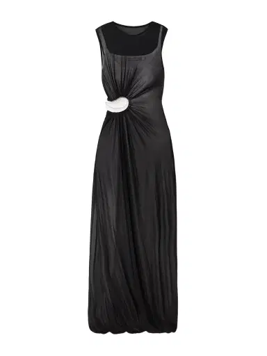 Christopher Esber Embellished Cutout Layered Stretch-jersey Maxi Dress | Thumbnail 1 Christopher Esber Embellished Cutout Layered Stretch-jersey Maxi Dress | Thumbnail 1