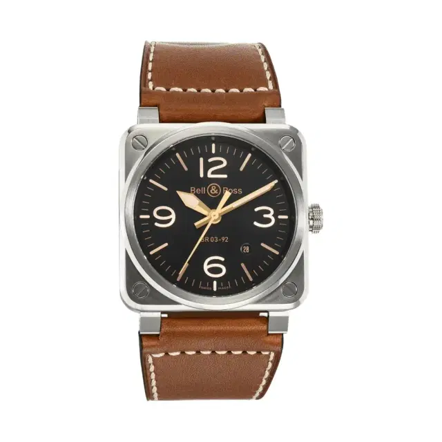 Bell & Ross Br 03-92 Golden Heritage Stainless Steel Automatic Men's Watch by The Solist Bell & Ross Br 03-92 Golden Heritage Stainless Steel Automatic Men's Watch by The Solist