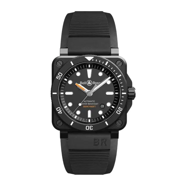 Bell & Ross Br-03 Diver Ceramic Automatic Men's Watch by The Solist Bell & Ross Br-03 Diver Ceramic Automatic Men's Watch by The Solist