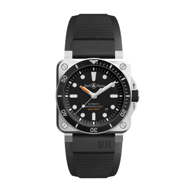 Bell & Ross Br-03 Diver Stainless Steel Automatic Men's Watch by The Solist Bell & Ross Br-03 Diver Stainless Steel Automatic Men's Watch by The Solist