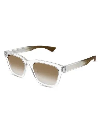 Saint Laurent Men's 53MM Square Acetate Sunglasses - Crystal Brown | Thumbnail 1 Saint Laurent Men's 53MM Square Acetate Sunglasses - Crystal Brown | Thumbnail 1