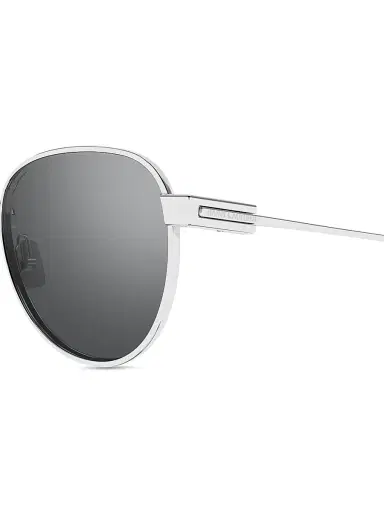 Saint Laurent Men's 53MM Round Metal Sunglasses - Silver Black | Thumbnail 3 Saint Laurent Men's 53MM Round Metal Sunglasses - Silver Black | Thumbnail 3