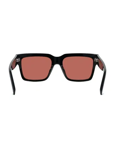 Givenchy Men's GV Day 55MM Square Sunglasses - Shiny Black And Bordeaux | Thumbnail 5 Givenchy Men's GV Day 55MM Square Sunglasses - Shiny Black And Bordeaux | Thumbnail 5