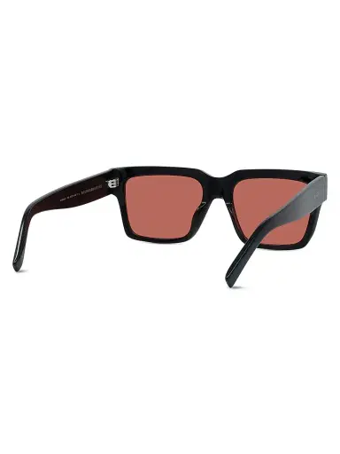 Givenchy Men's GV Day 55MM Square Sunglasses - Shiny Black And Bordeaux | Thumbnail 6 Givenchy Men's GV Day 55MM Square Sunglasses - Shiny Black And Bordeaux | Thumbnail 6