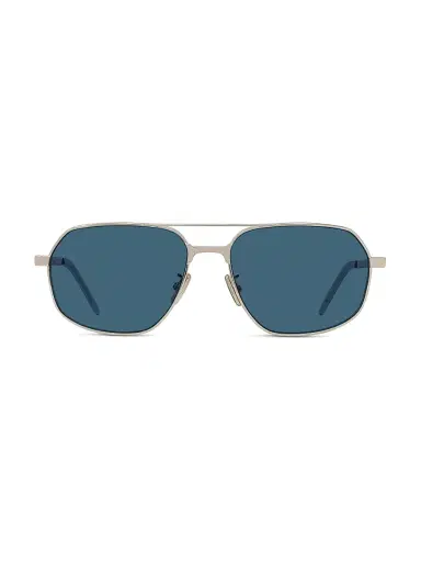 Givenchy Men's GV One 57MM Pilot Sunglasses - Gold And Blue | Thumbnail 2 Givenchy Men's GV One 57MM Pilot Sunglasses - Gold And Blue | Thumbnail 2