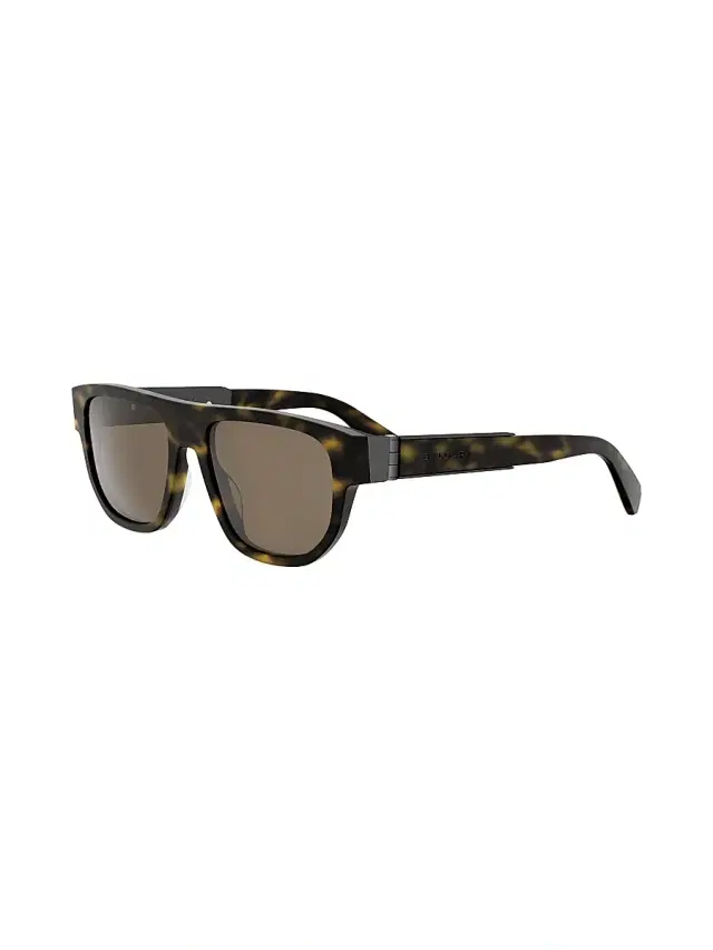 BVLGARI Women's Bvlgari Aluminium 55MM Rectangular Sunglasses - Dark Havana Brown
