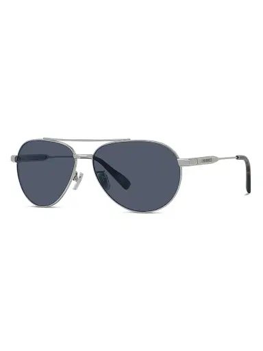Vuarnet Men's Lifestyle Horizon Pilot Sunglasses - Shiny Palladium And Blue | Thumbnail 1 Vuarnet Men's Lifestyle Horizon Pilot Sunglasses - Shiny Palladium And Blue | Thumbnail 1
