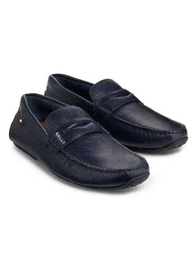 BALLY Men's Pilot Pavlos Leather Driving Loafers | Thumbnail 2