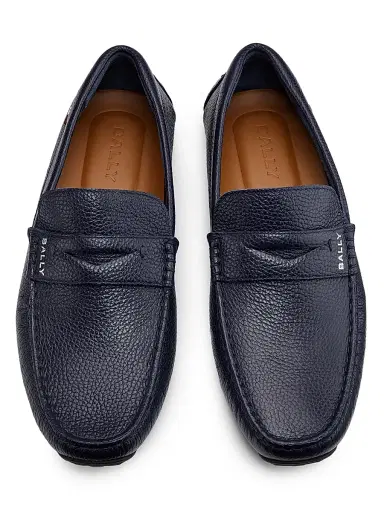 BALLY Men's Pilot Pavlos Leather Driving Loafers | Thumbnail 4