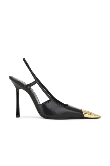 Saint Laurent Jeanne Slingback Pump | Thumbnail 1 Saint Laurent Jeanne Slingback Pump | Thumbnail 1