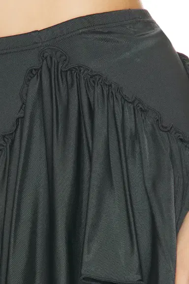 The Attico Shiny Mini Skirt | Thumbnail 6