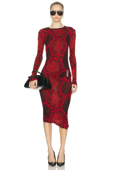 The Attico Python Midi Dress | Thumbnail 1