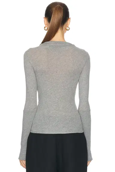 ENZA COSTA Cashmere Twist Top | Thumbnail 3