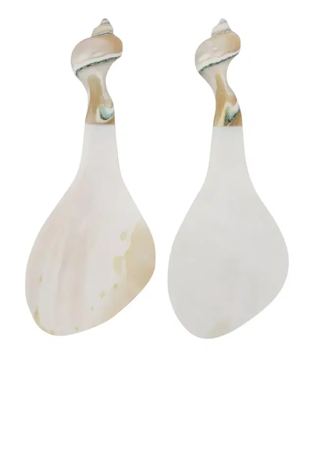Gohar World Mother Of Pearl Salad Servers